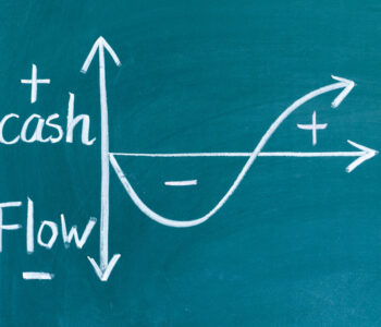 Cash flow management concept